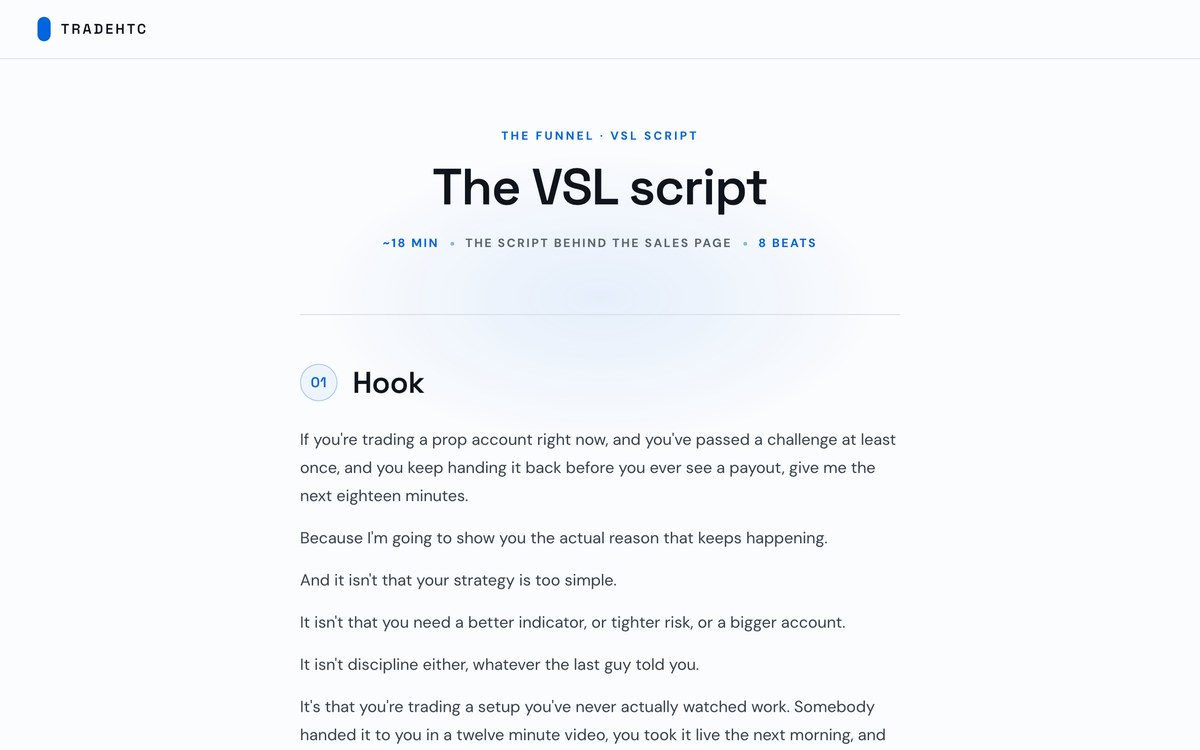 VSL script preview